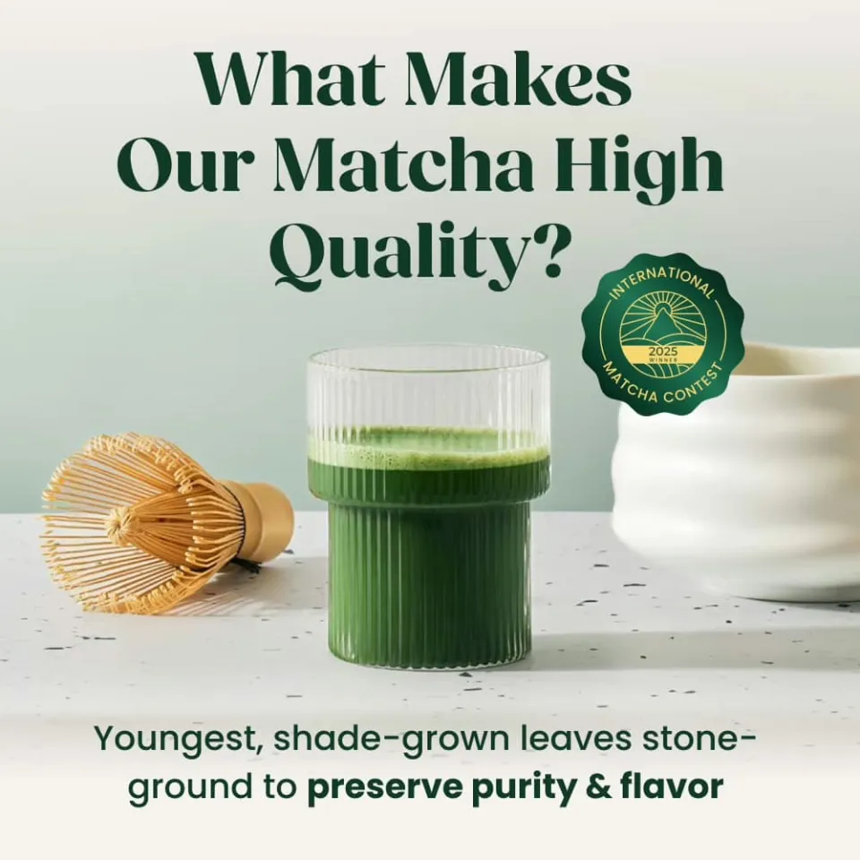 Ōzoku Matcha high quality process